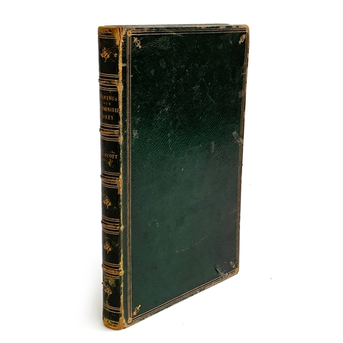 293 - Scott, Giles Gibert: 'Gleanings from Westminster Abbey', Parker, London and Oxford, 1861 in full lea... 