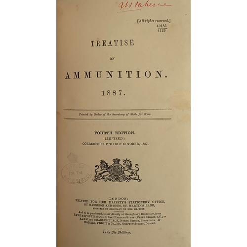 304 - Ammunition and gunnery: 'A Manual of Gunnery 1873 for Her Majesty's Fleet', London, HMSO, 1873. Well... 