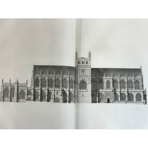 305 - Exeter: 'Some Account of the Cathedral Church of Exeter Illustrative of the Plans, Elevations and Se... 