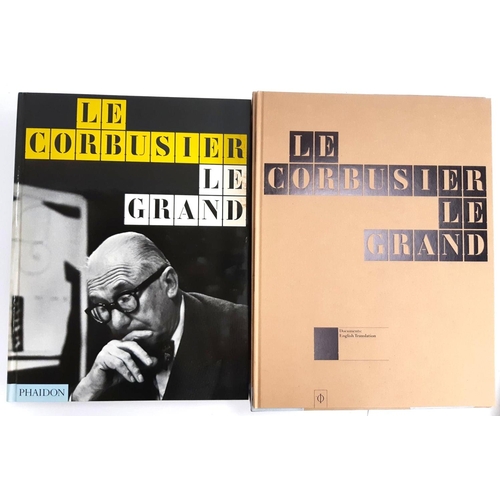 300 - Le CORBUSIER, 'Le Grand'. Phaidon. A few marks to slipcase. A massive tome.