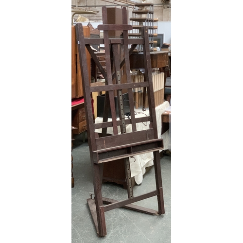 837 - A Garrett, Saveall & Co. of Maidstone floor standing artist's easel