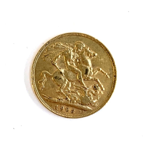 17 - An Edward VII 1903 gold sovereign