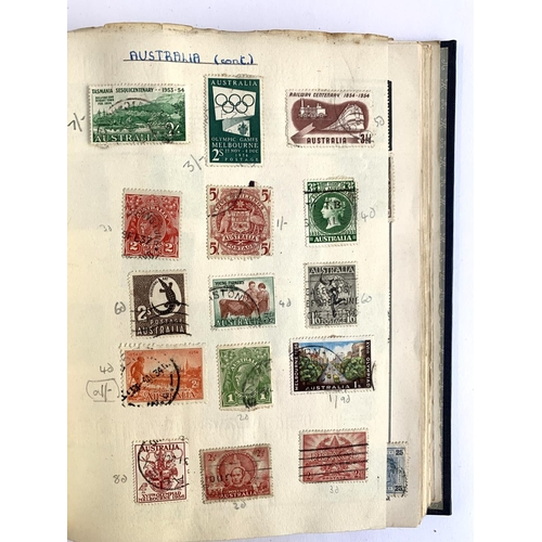 378 - A quantity of Great Britain and world stamps in an album and loose to include Germany, India, the US... 