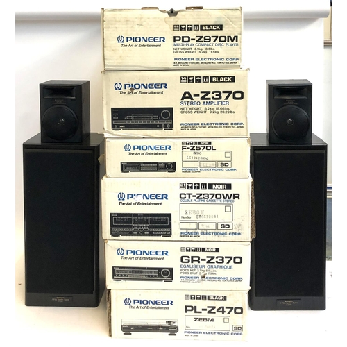A Pioneer stereo hi-fi stack comprising PD-Z970M, multi-play
