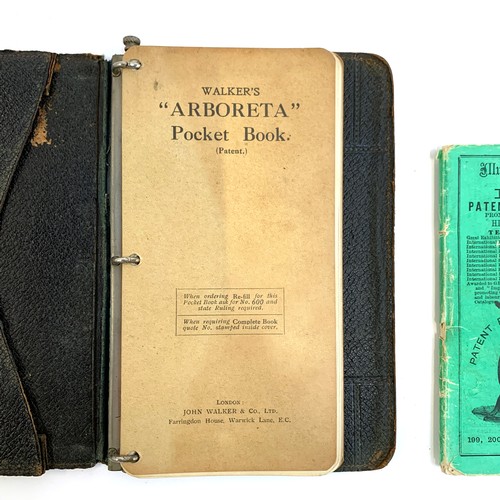 244 - A Walker's Arboreta pocket book; together with an illustrated catalogue of Kent's inventions