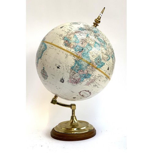 151 - A vintage globe, 51cmH