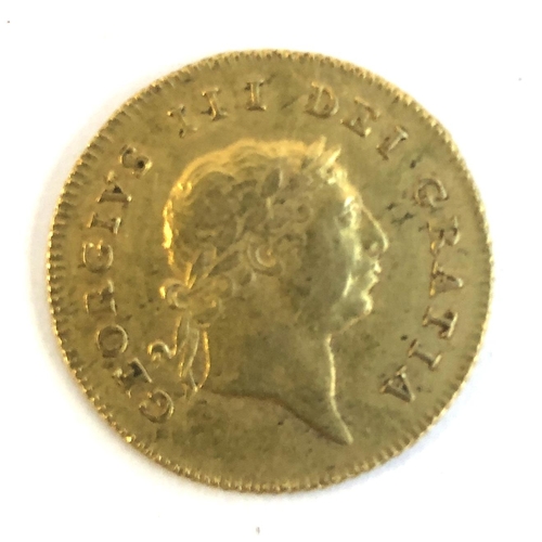 20 - A George III half guinea 1806