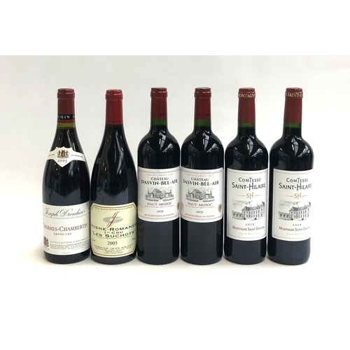 157 - 2005 Vosne Romanée 1er Cru Les Suchots 2005 (75cl); Joseph Drouhin Charmes-Chambertin Grand Cru; Com... 