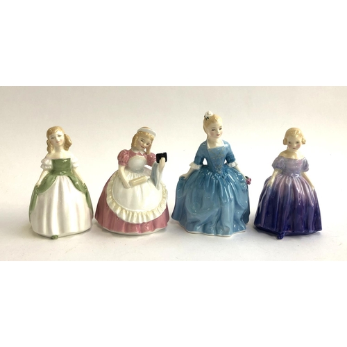 79 - Four Royal Doulton figurines, 'Penny', 'Cookie', 'A Child From Williamsburg', and 'Marie' (4)