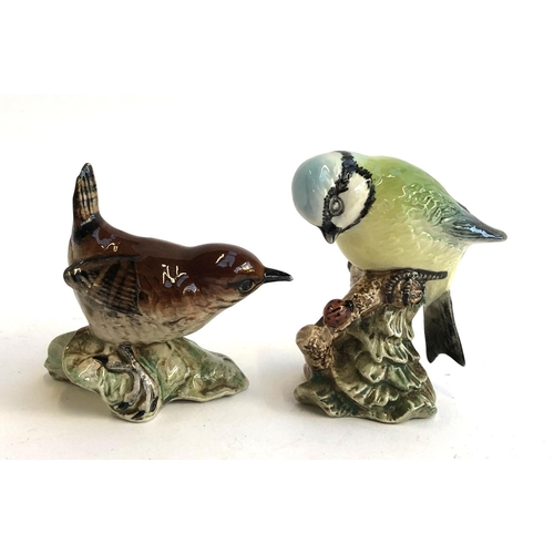 88 - Two Beswick birds, blue tit and wren