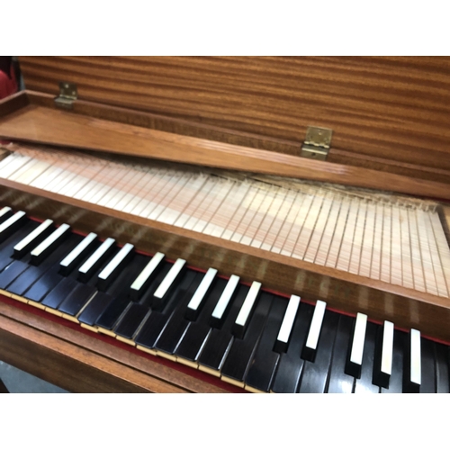 651 - A Clavichord by John Morley of London, 113cmW