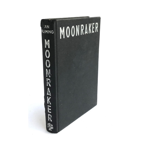 216 - Fleming, Ian, 'Moonraker', London: Jonathan Cape, 1955 1st Edition second impression, with library l... 