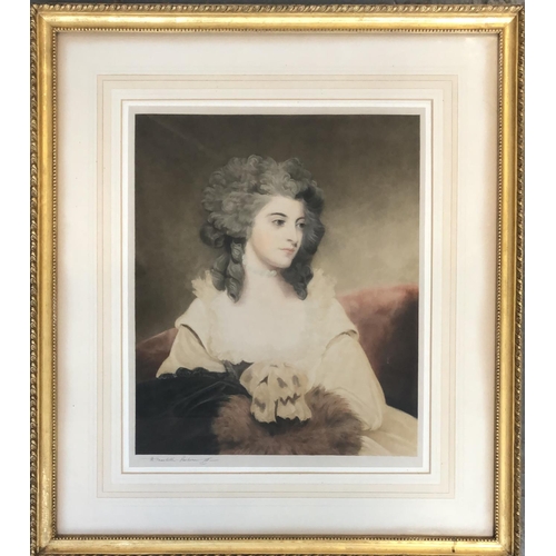 473 - After John Hoppner, 'Portrait of Suzanna Edith, Lady Rowley', 40x33cm