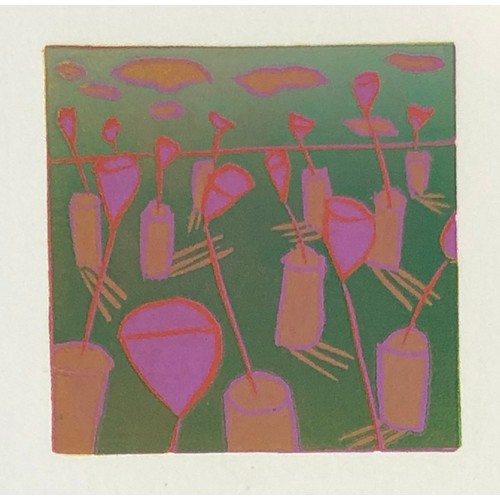 364 - Dale Devereux Barker (b.1962), 20 Titles Box Set of reduction hand printed linocuts, of which 8 rema... 