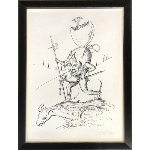 372 - Salvador Dali (1904-1989), Untitled, lithograph, signed, 67x89cm

Provenance: Purchased from the Bro... 