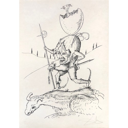 372 - Salvador Dali (1904-1989), Untitled, lithograph, signed, 67x89cm

Provenance: Purchased from the Bro... 