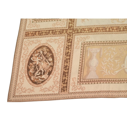 673 - An Aubusson carpet, approximately 333 x 239cm