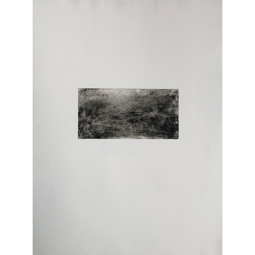 368 - John Virtue (b.1947), Landscape etching, No.33-1996 No.2, signed, titled and dated to verso, 15.5x30... 