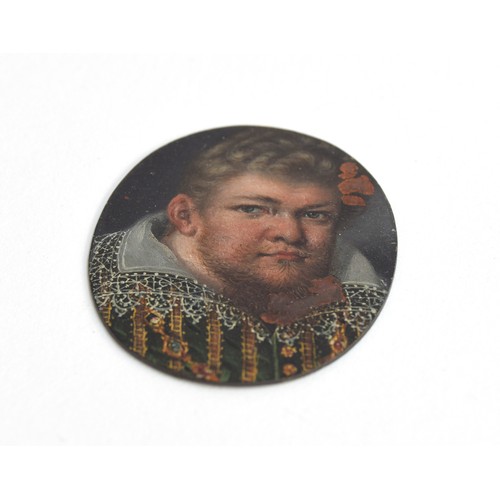 99 - Follower of Michiel Jansz. van Mierevelt, a pair of 17th century portrait miniatures on copper of a ... 