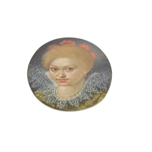 99 - Follower of Michiel Jansz. van Mierevelt, a pair of 17th century portrait miniatures on copper of a ... 