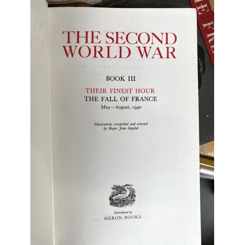 359 - Winston S. Churchill, The Second World War, 12 volumes, distributed by Heron Books