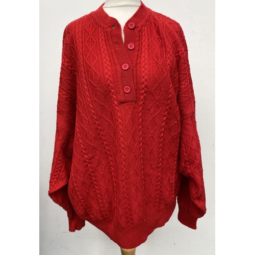 364 - An Astrifa Austrian wool cardigan, size 46 together with a Jaeger shawl cardigan size L, two John La... 