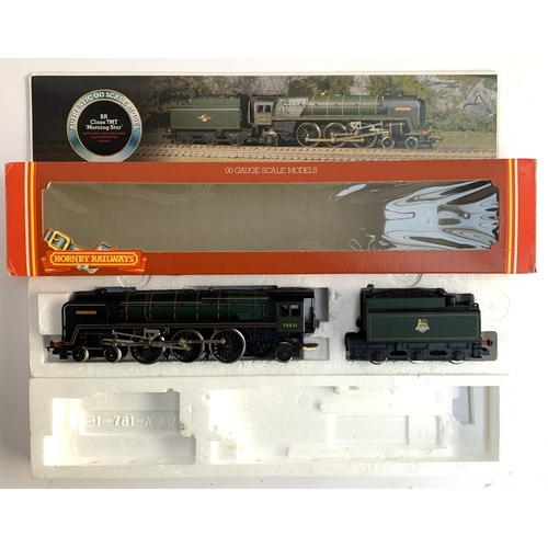 80 - A Hornby OO gauge BR Class 7MT locomotive and tender, 'Morning Star', R033, boxed