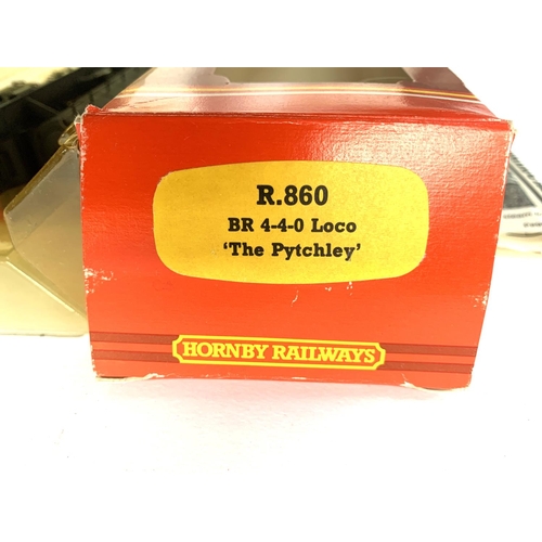 83 - A Hornby OO gauge BR 4-4-0 locomotive and tender, 'The Pytchley', R860, boxed