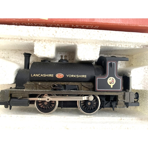 85 - A Hornby OO gauge Lancaster & Yorkshire 0-4-0 ST locomotive, R150, boxed