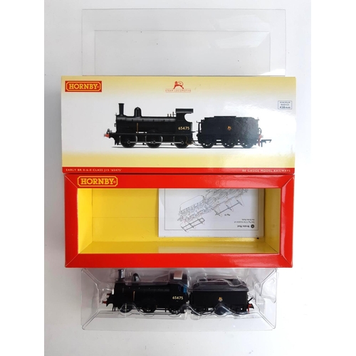 92 - A Hornby OO gauge BR (Early) Class J15 locomotive and tender, '65475', R3381, boxed