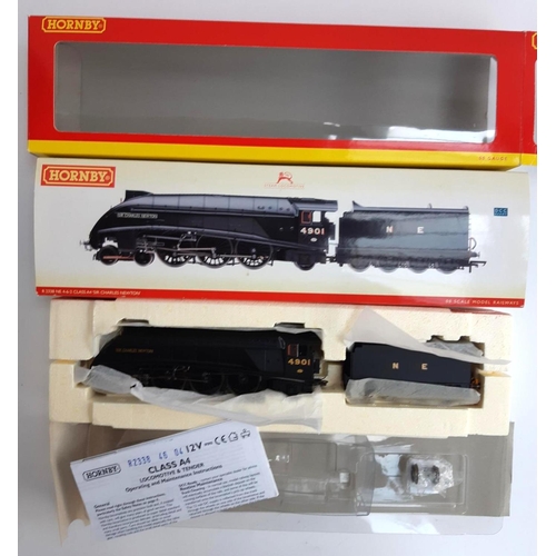 95 - A Hornby OO gauge NE 4-6-2 Class A4 locomotive and tender, 'Sir Charles Newton', R2338, boxed