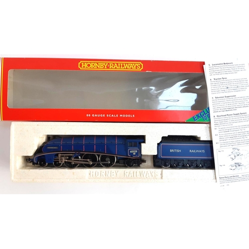 110 - A Hornby OO gauge BR Class A4 locomotive and tender, 'Woodcock', R2037, boxed