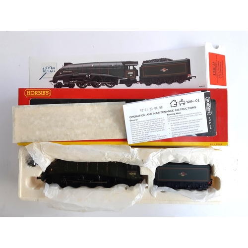 115 - A Hornby OO gauge BR Class A4 locomotive and tender, 'Golden Plover', TMC23, boxed