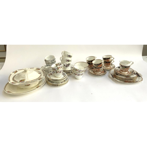 109 - A mixed lot of teawares to include Bell China; Royal Albert; Duchess; Aynlsey; etc