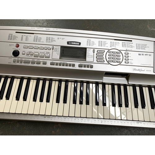 1012 - A Yamaha portable grand piano keyboard model DGX-500