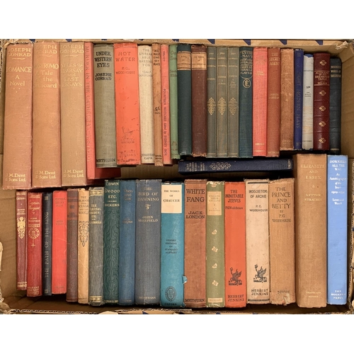 497 - LITERATURE: 100 + volumes including some 1sts (Philip Roth, Masefield, Maugham, Wheatley etc.) and s... 