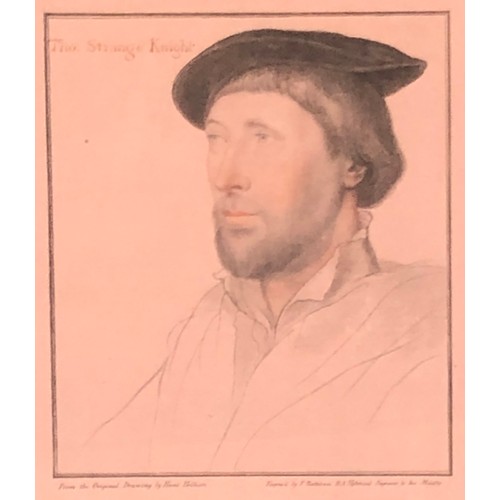 289 - After Hans Holbein the Younger, a matched set of ten stipple engravings after the originals 'In his ... 