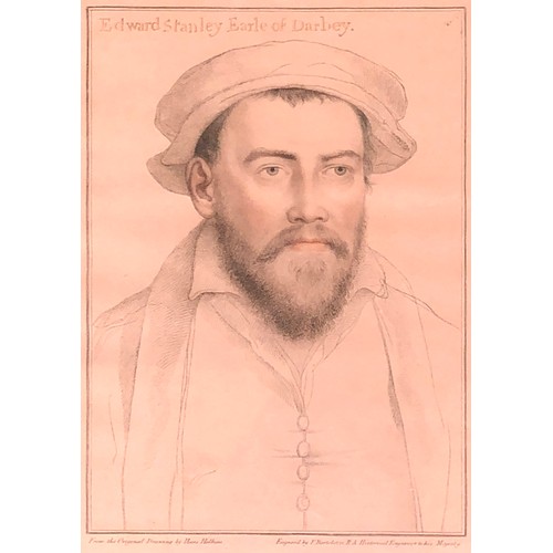 289 - After Hans Holbein the Younger, a matched set of ten stipple engravings after the originals 'In his ... 