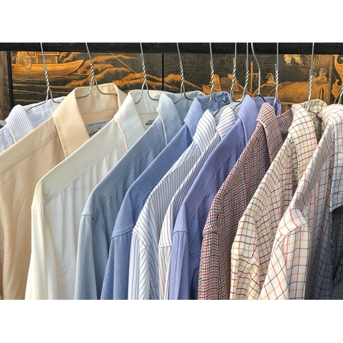 536 - Ten Arthur Garstang gent's shirts, and one other by Coles of Knightsbridge, varying condition (11)