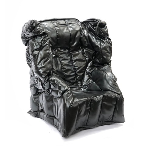 528 - Gaetano Pesce (b.1939) for Meritalia, Shadow Chair, polyurethane resin and black PVC