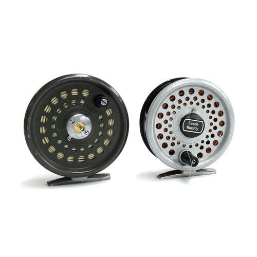 Orvis Madison trout fly reel, 3 1/2, together with a Leeda Rimfly