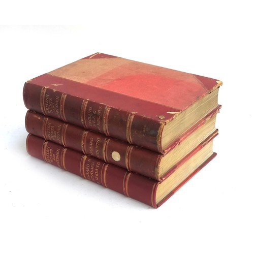 134 - 'British Hunts and Huntsmen in conjunction with Sporting Life' three volumes, folio, half bound in M... 