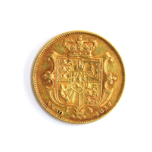 105 - A William IV full sovereign, 1837