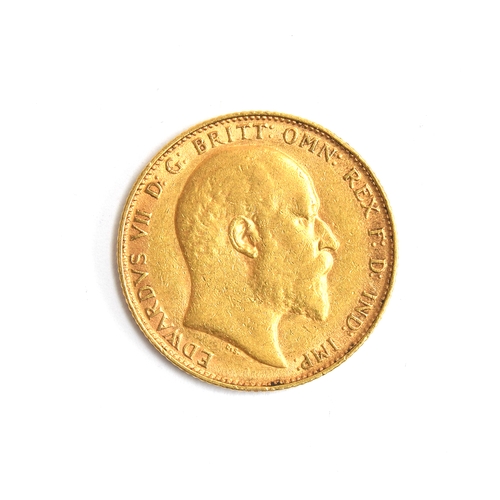 108 - An Edward VII full sovereign, 1908