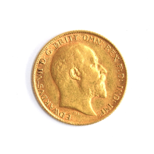 109 - An Edward VII half sovereign, 1906