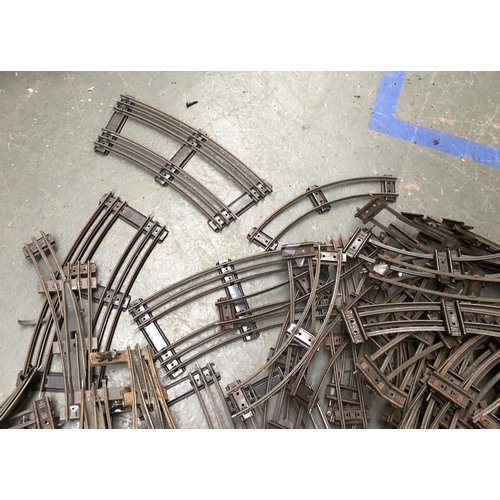 311 - A quantity of Hornby track to include CR1 right angle crossing, etc, in two large bags