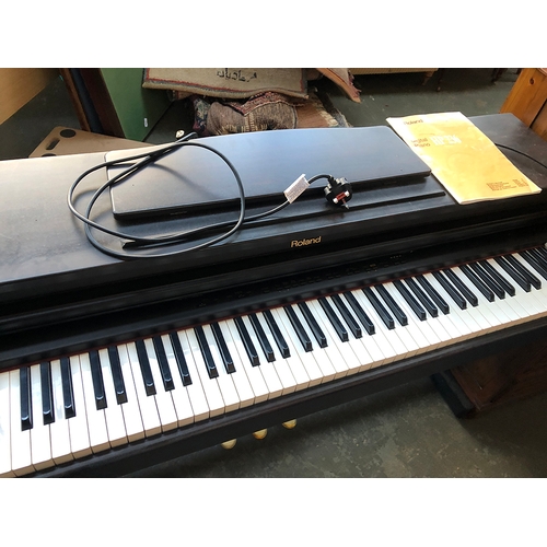 848 - A Roland digital piano, HP236, 141cmW