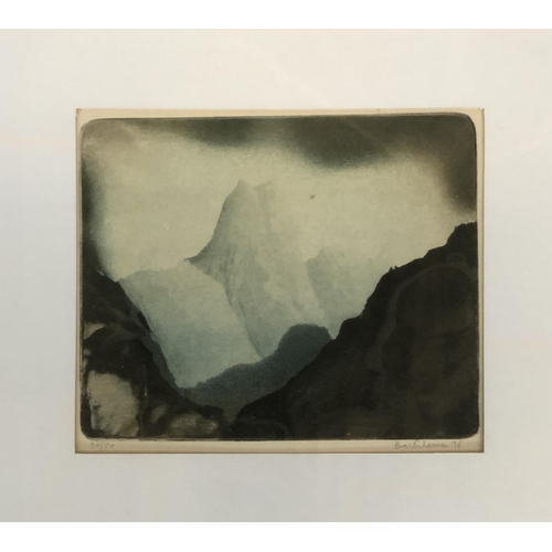 675 - Pierre Turner, 'Hooken Cliff', signed, titled and number 56/250, 20x15cm; together with a further co... 