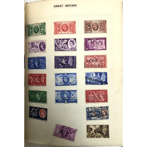 278 - A stamp album containing a quantity of definitive and commemorative stamps to include penny red, etc