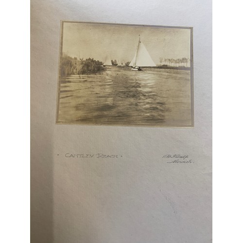 268 - An early 20th century album of black and white photographs, 'East Anglian Photographic Federation: S... 